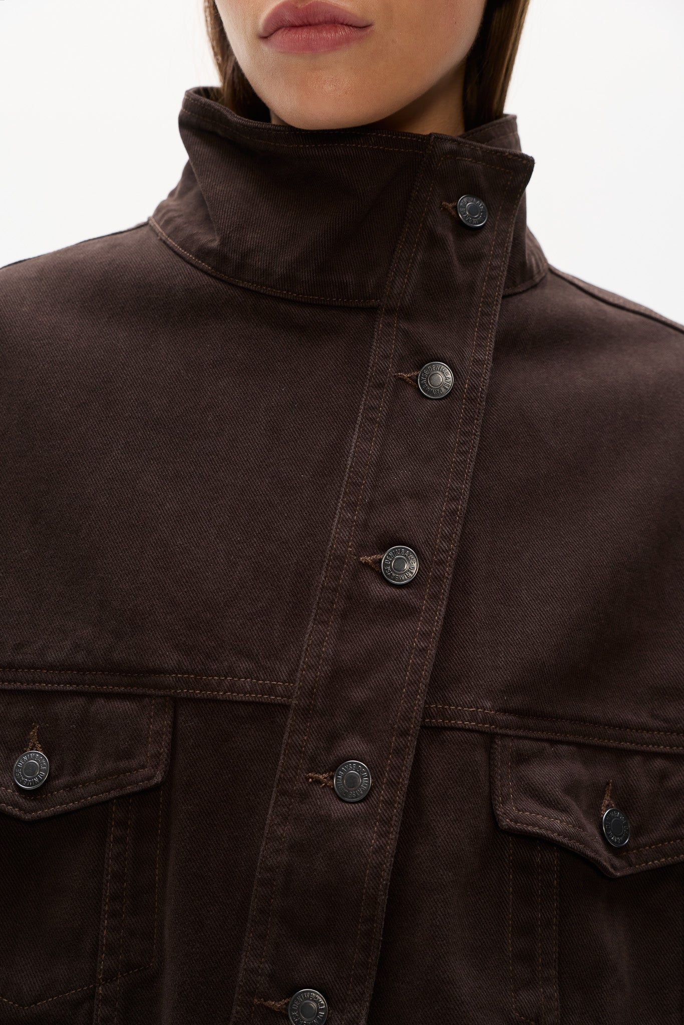 LOREN DENIM JACKET - JAVA OVERDYE