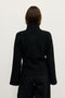 MAISIE KNIT TURTLENECK - BLACK