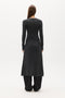 MARGAUX KNIT DRESS - CHARCOAL