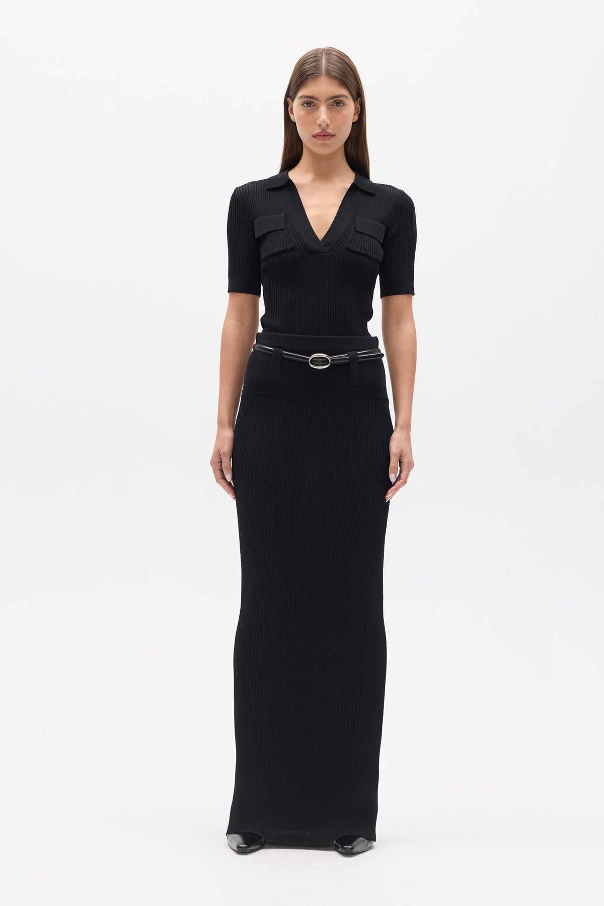 RHYLIN SKIRT - BLACK
