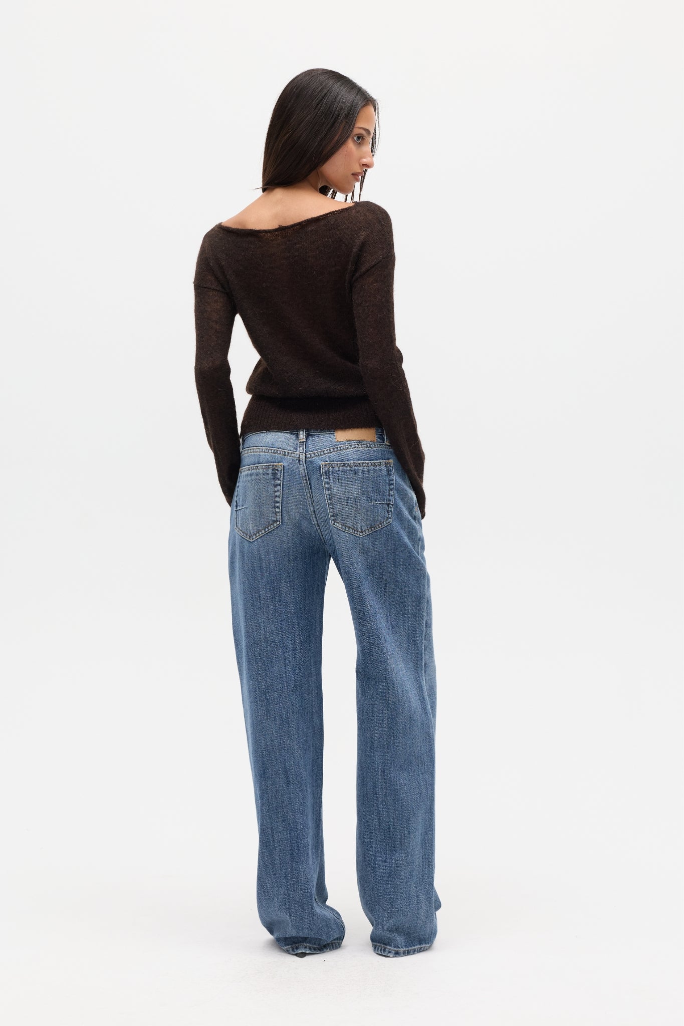 MOLLIE KNIT  - CHOCOLATE