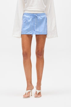MARGAUX SKORT - BLUE STRIPE