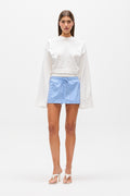 MARGAUX SKORT - BLUE STRIPE