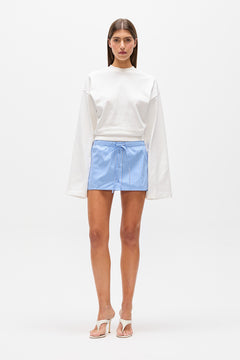 MARGAUX SKORT - BLUE STRIPE