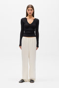 MERRITT TOP - BLACK
