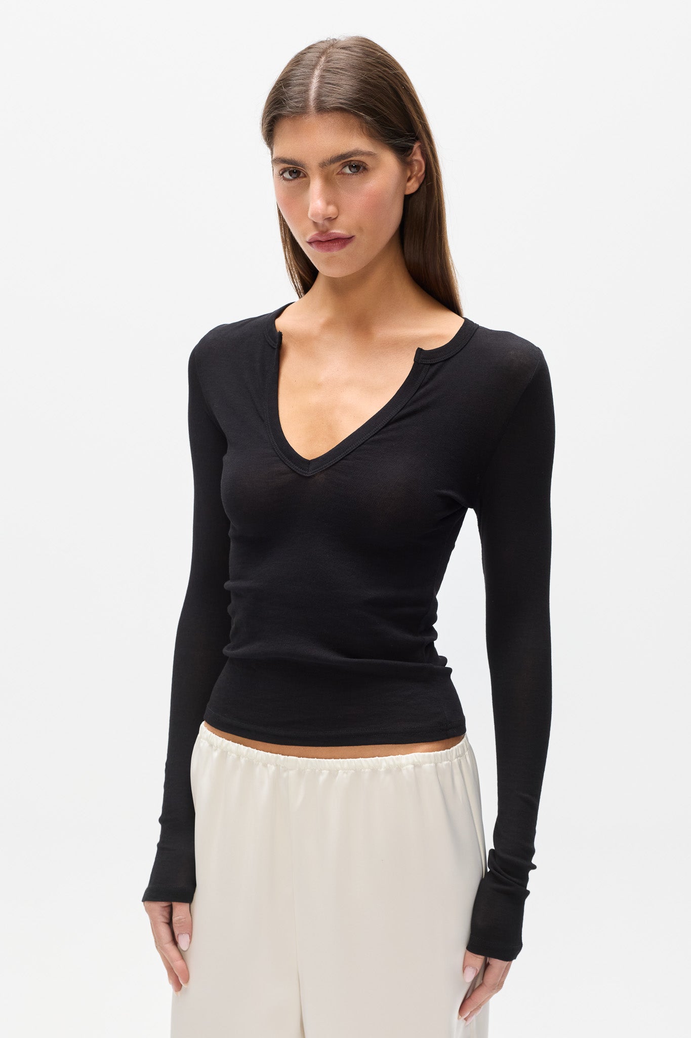 MERRITT TOP - BLACK