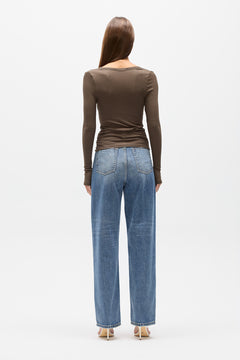 MERRITT TOP - MOSS