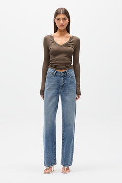 MERRITT TOP - MOSS