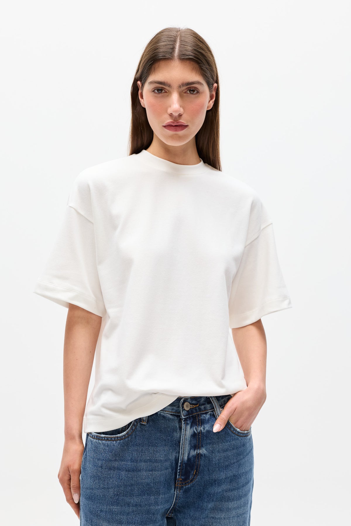 MICAH TOP - WHITE