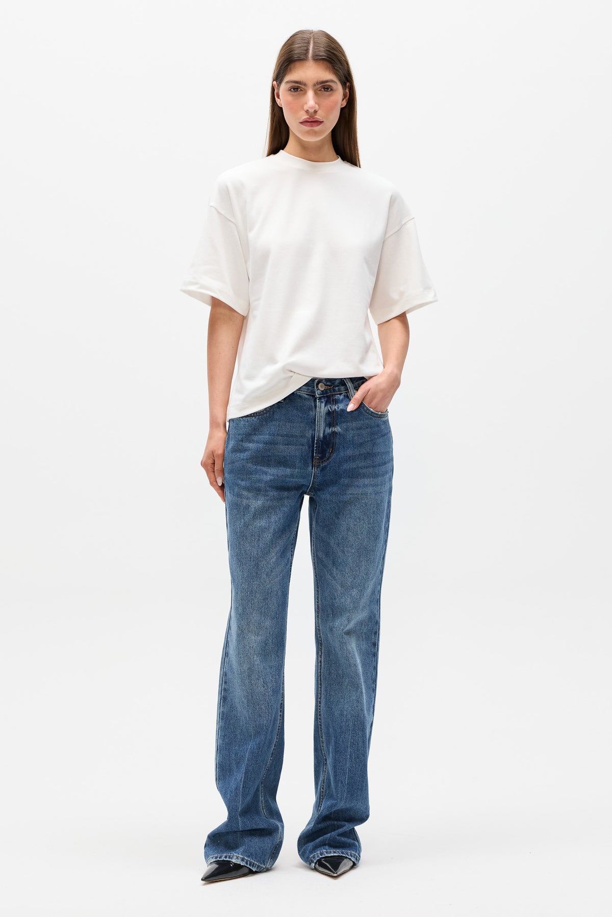 MICAH TOP - WHITE