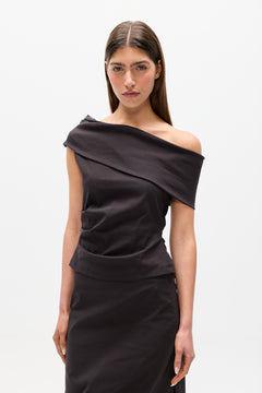 MOON TOP - BROWN