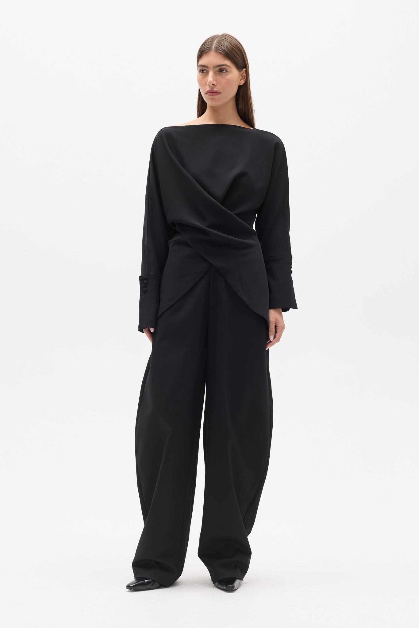 NOVALYN TOP - BLACK