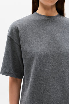 MICAH TOP - HEATHER GREY