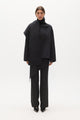 NOELLE SHORT COAT - DARK GREY
