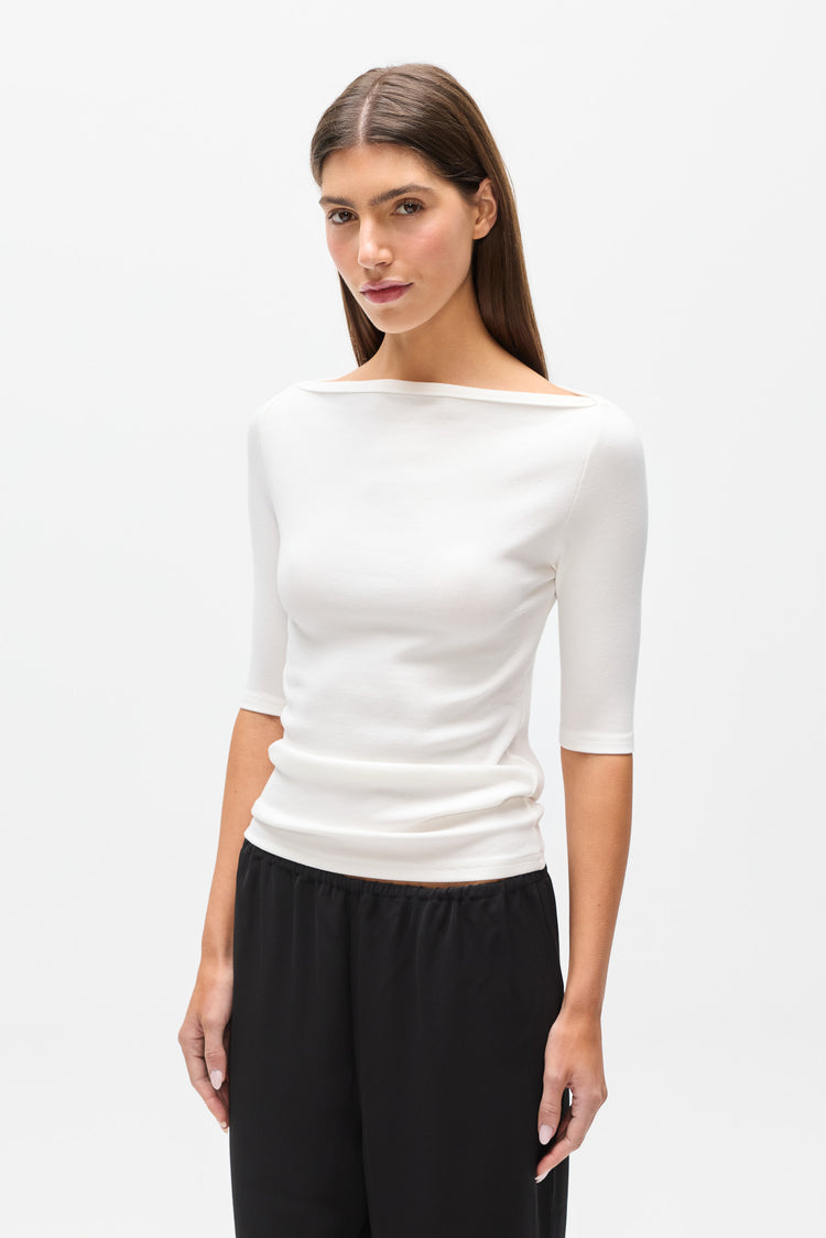 NOVELL TOP - IVORY