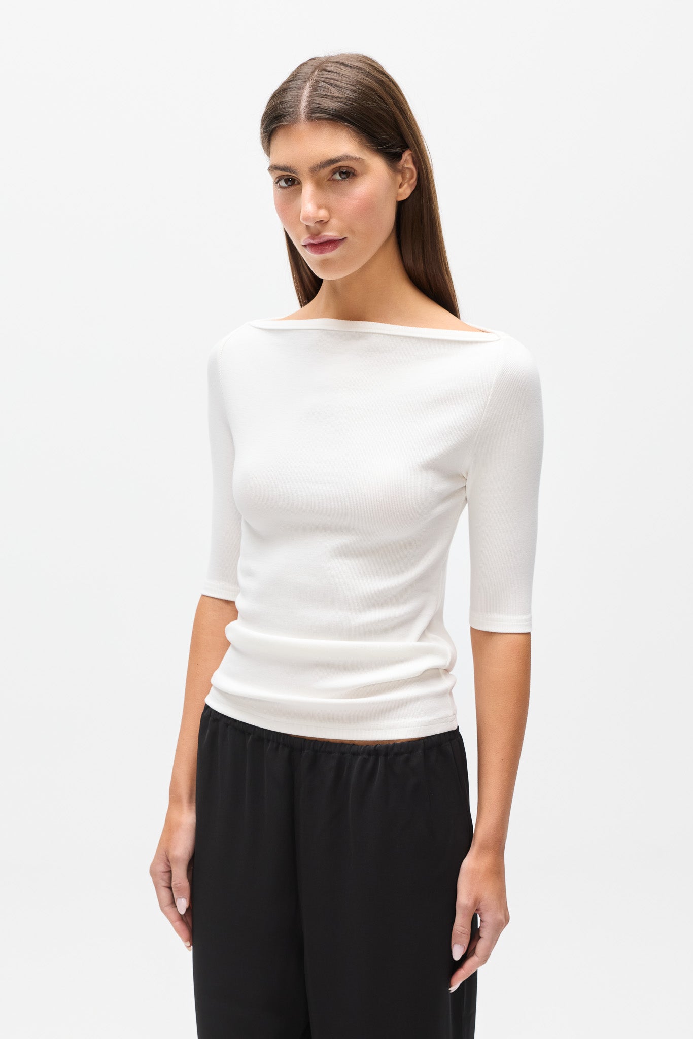 NOVELL TOP - IVORY