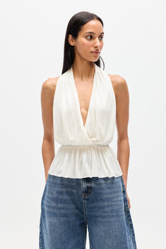 OTTILIE TOP - WHITE