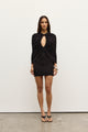 POSEY MINI DRESS - SHADOW