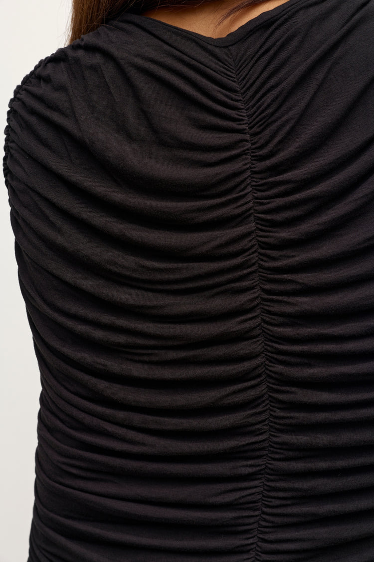 POSEY MINI DRESS - SHADOW