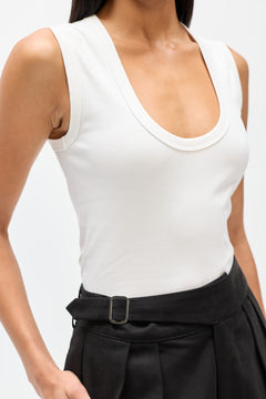 PARKER TANK - WHITE