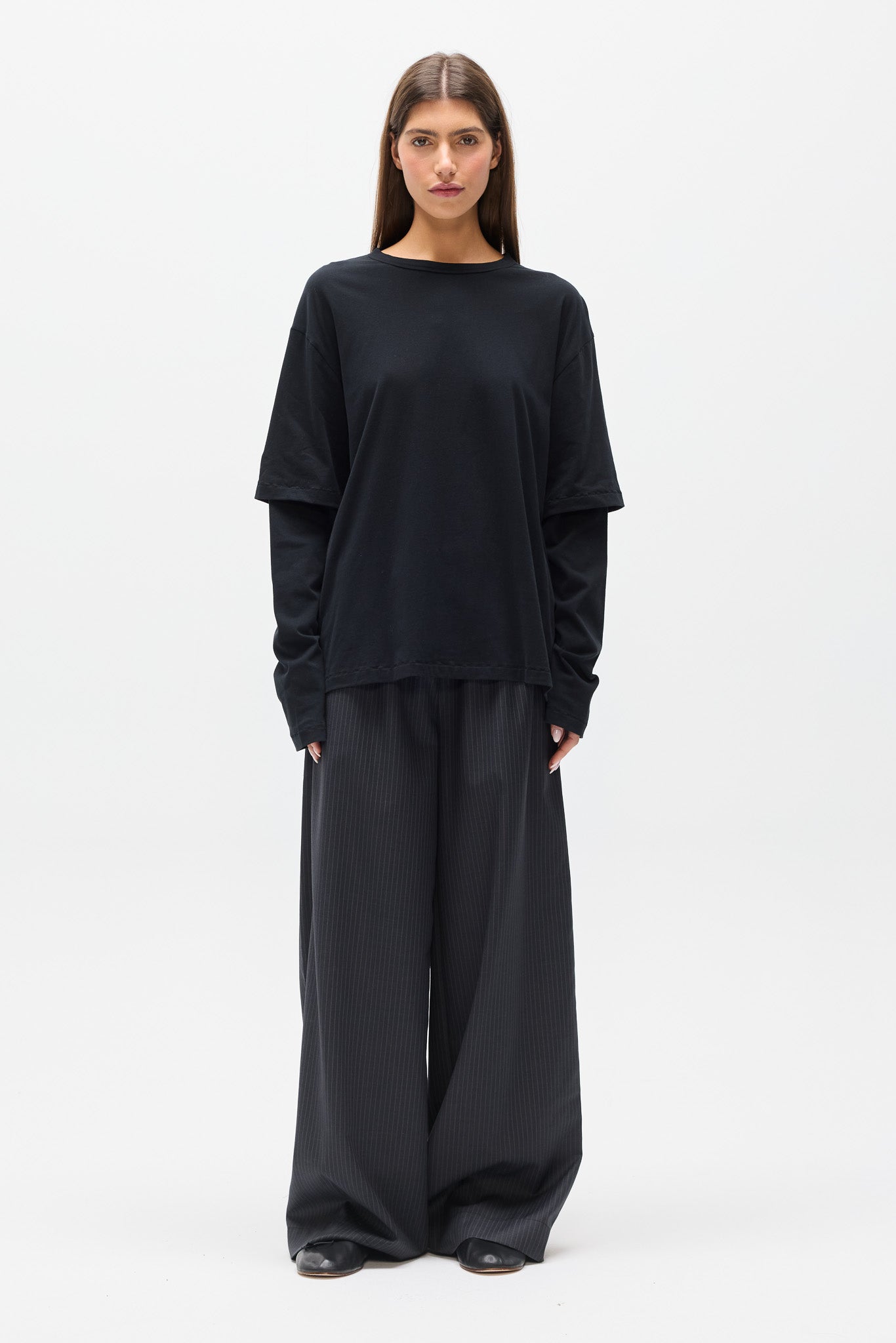 PAX LONG SLEEVE TEE - BLACK