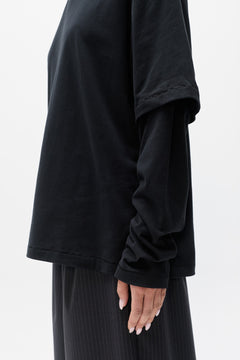PAX LONG SLEEVE TEE - BLACK