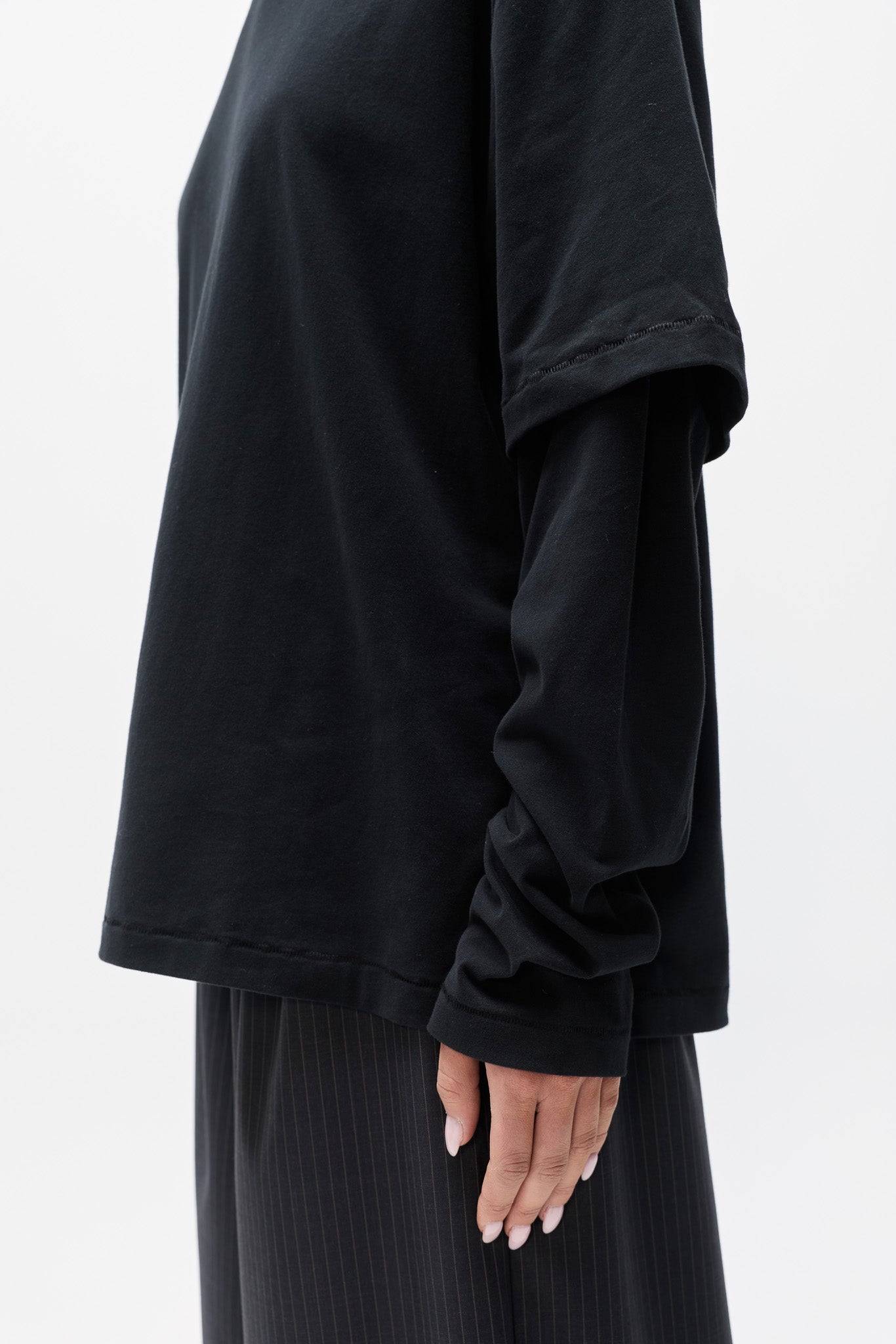PAX LONG SLEEVE TEE - BLACK