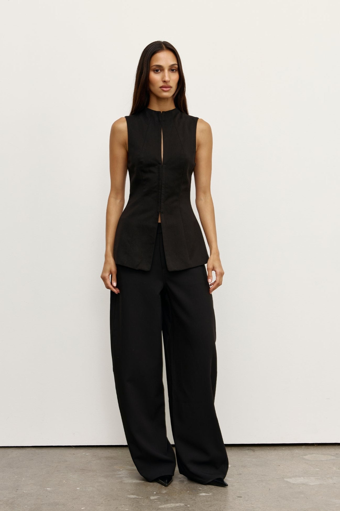 ROWE TOP - BLACK