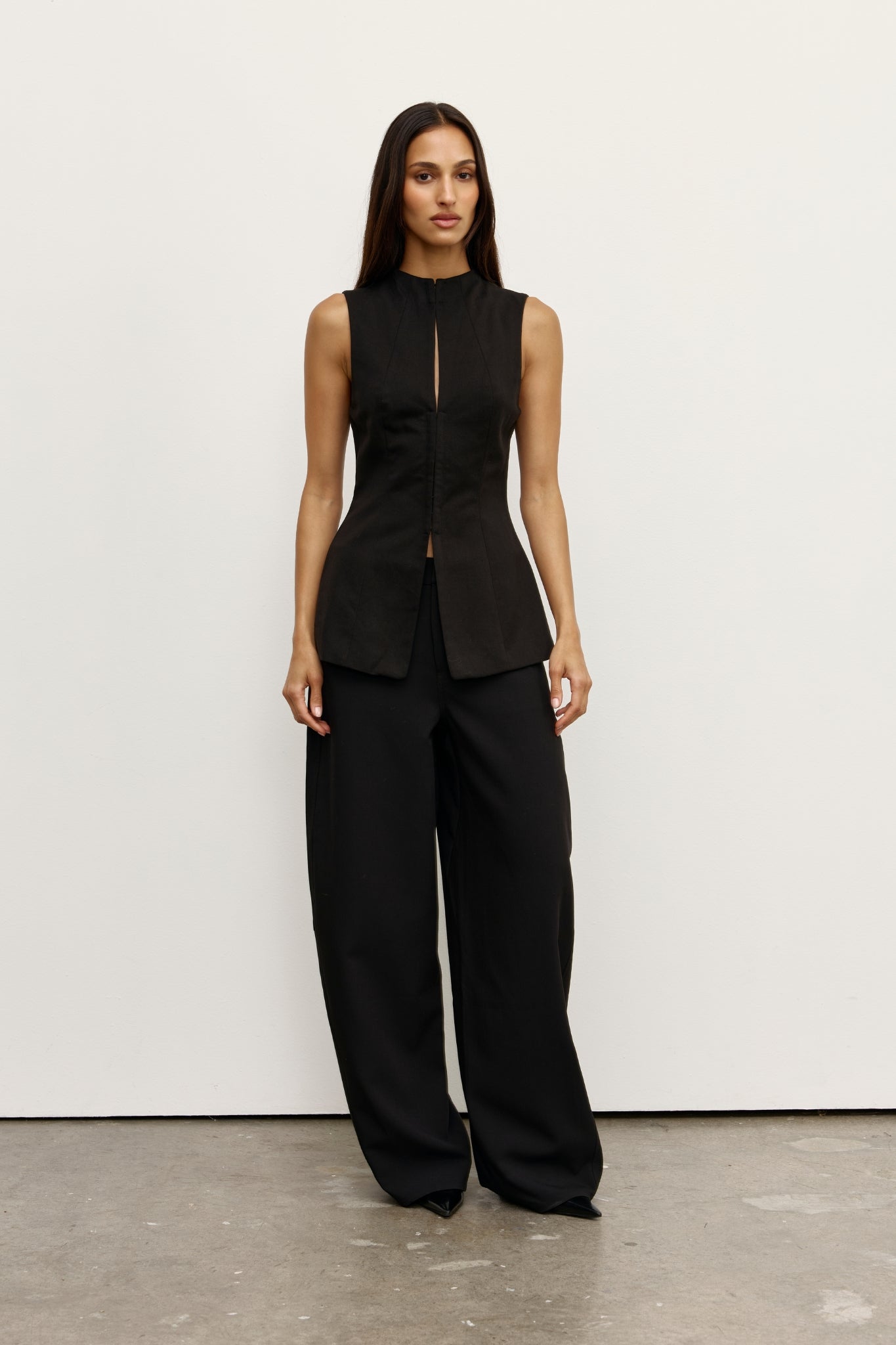 ROWE TOP - BLACK