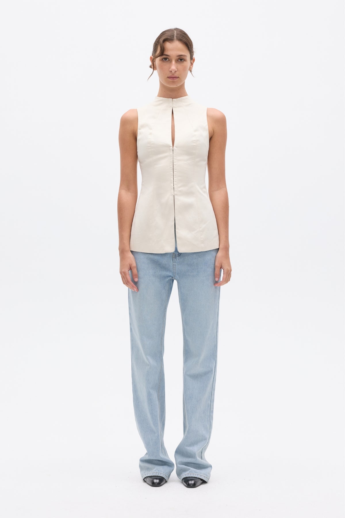 ROWE TOP - IVORY