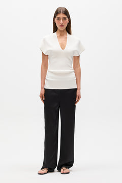 ROWENA TOP - IVORY
