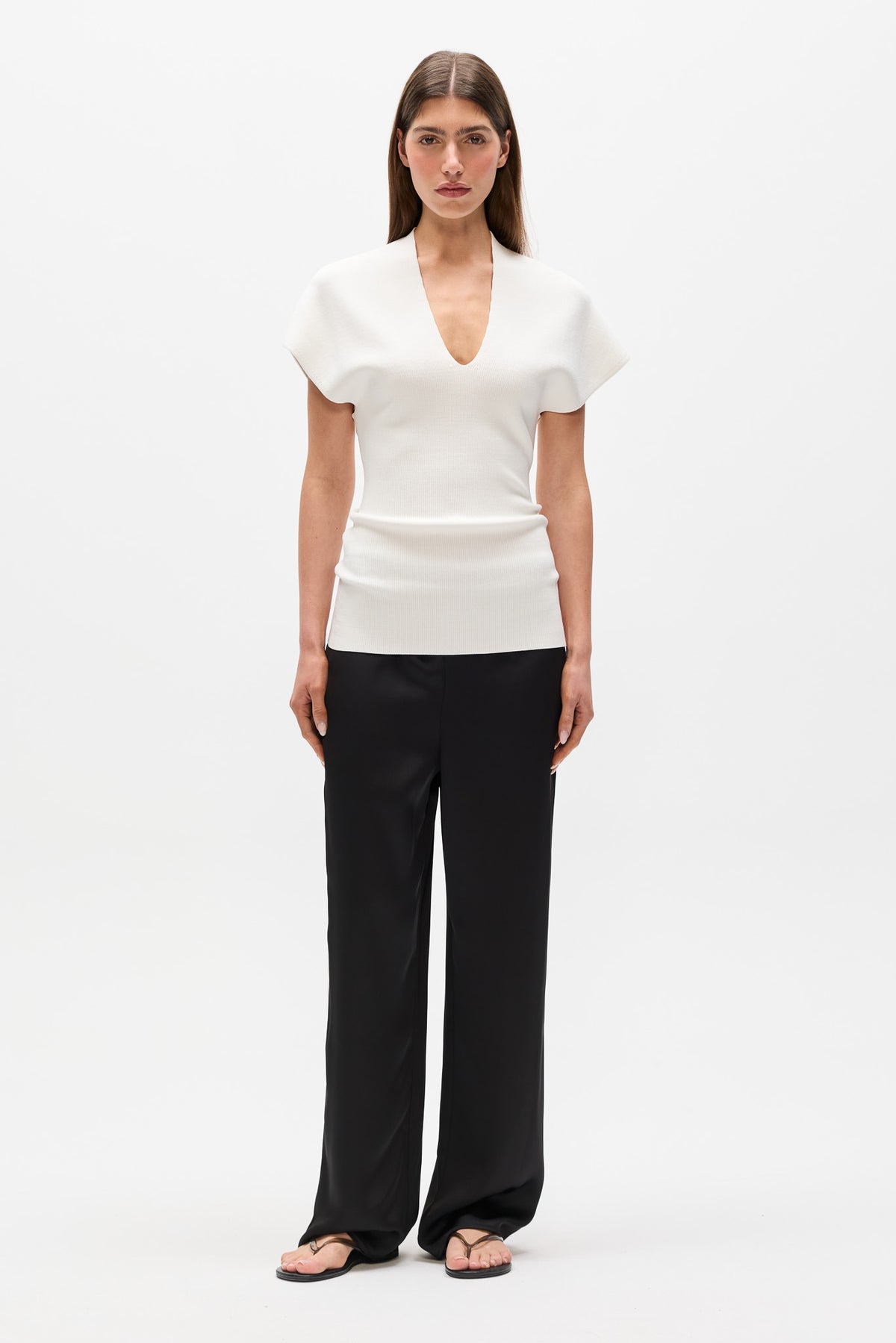 ROWENA TOP - IVORY