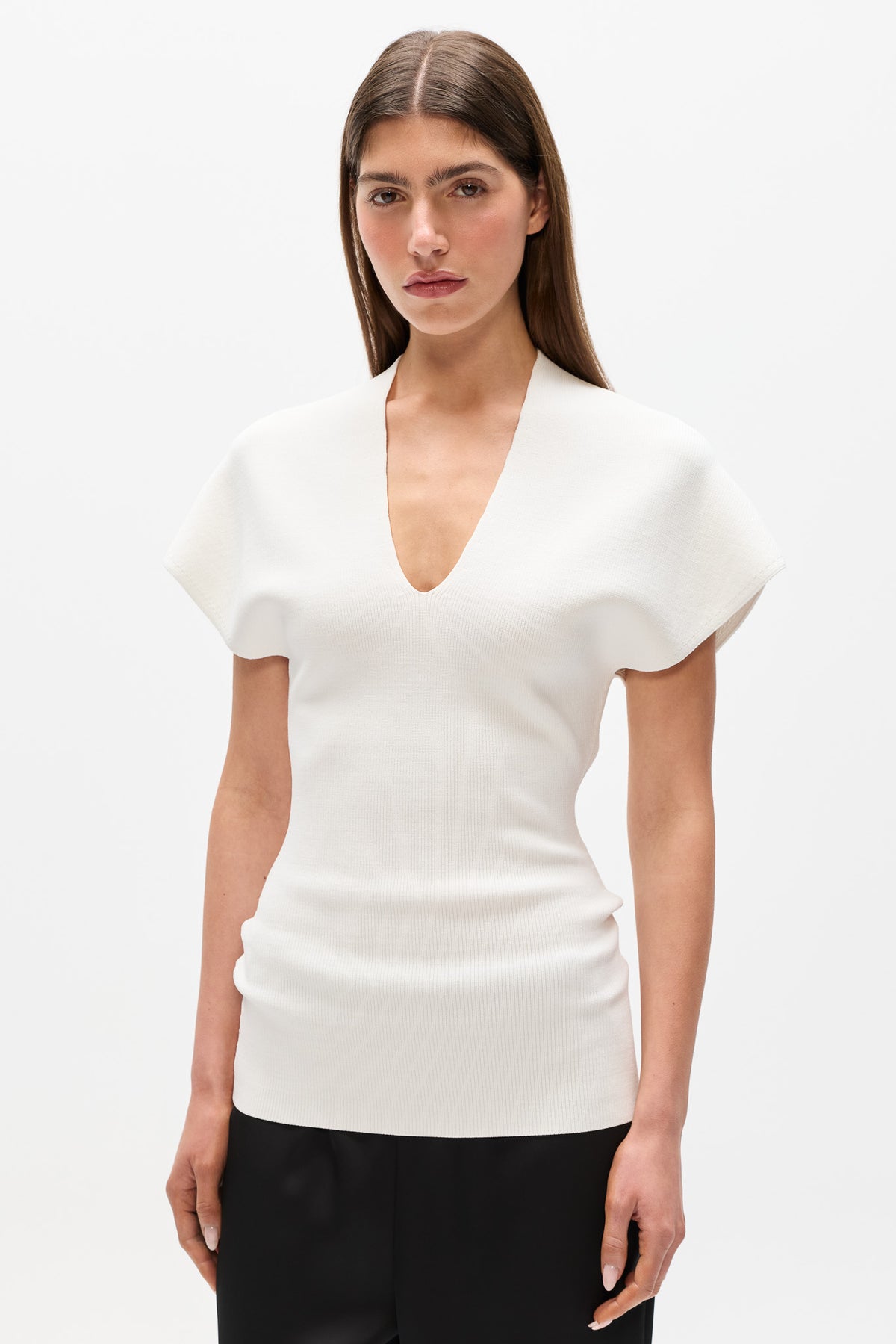 ROWENA TOP - IVORY