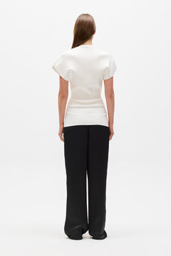 ROWENA TOP - IVORY