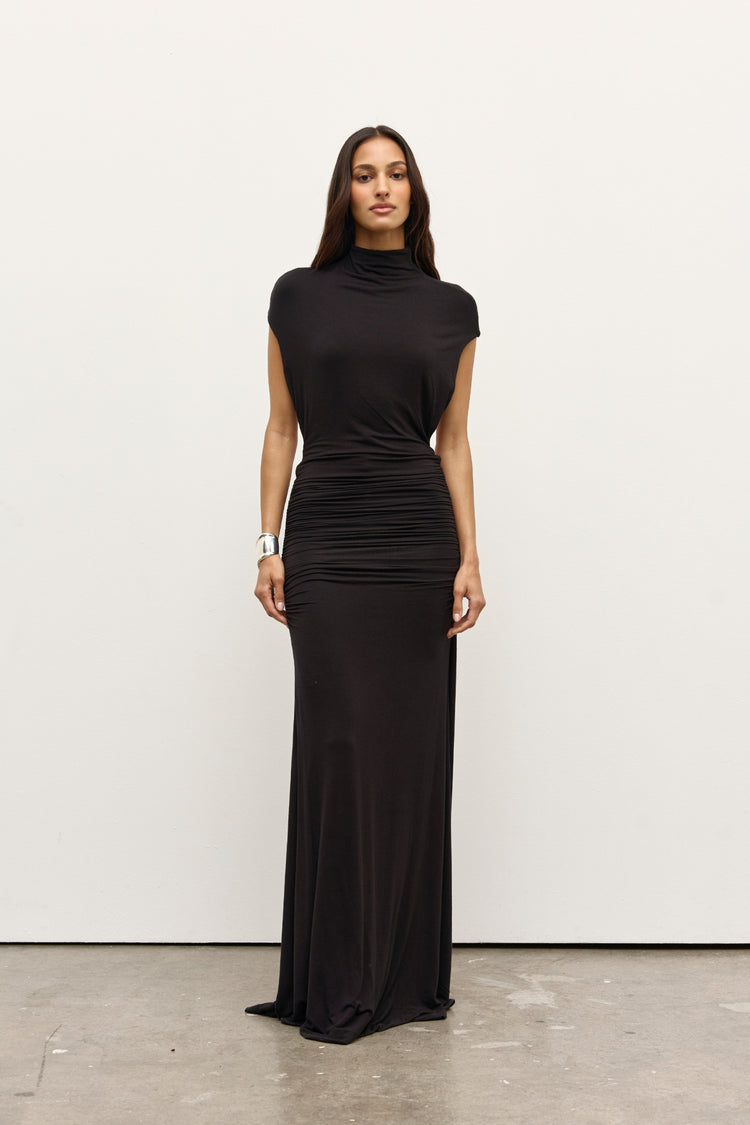 SERA MAXI DRESS - SHADOW