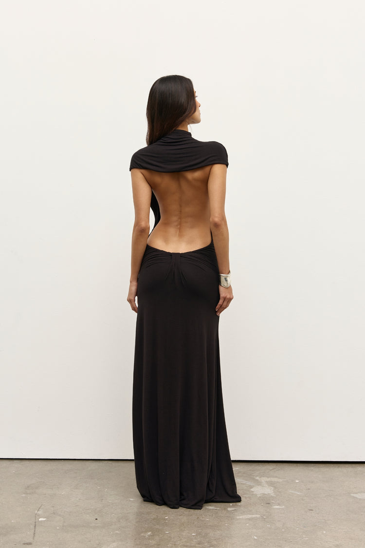 SERA MAXI DRESS - SHADOW