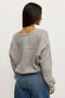 SONIA V NECK - LIGHT GREY