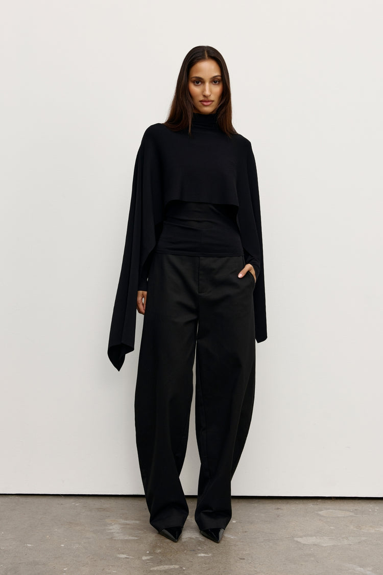 SORELLA PONCHO - BLACK