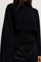 SORELLA PONCHO - BLACK
