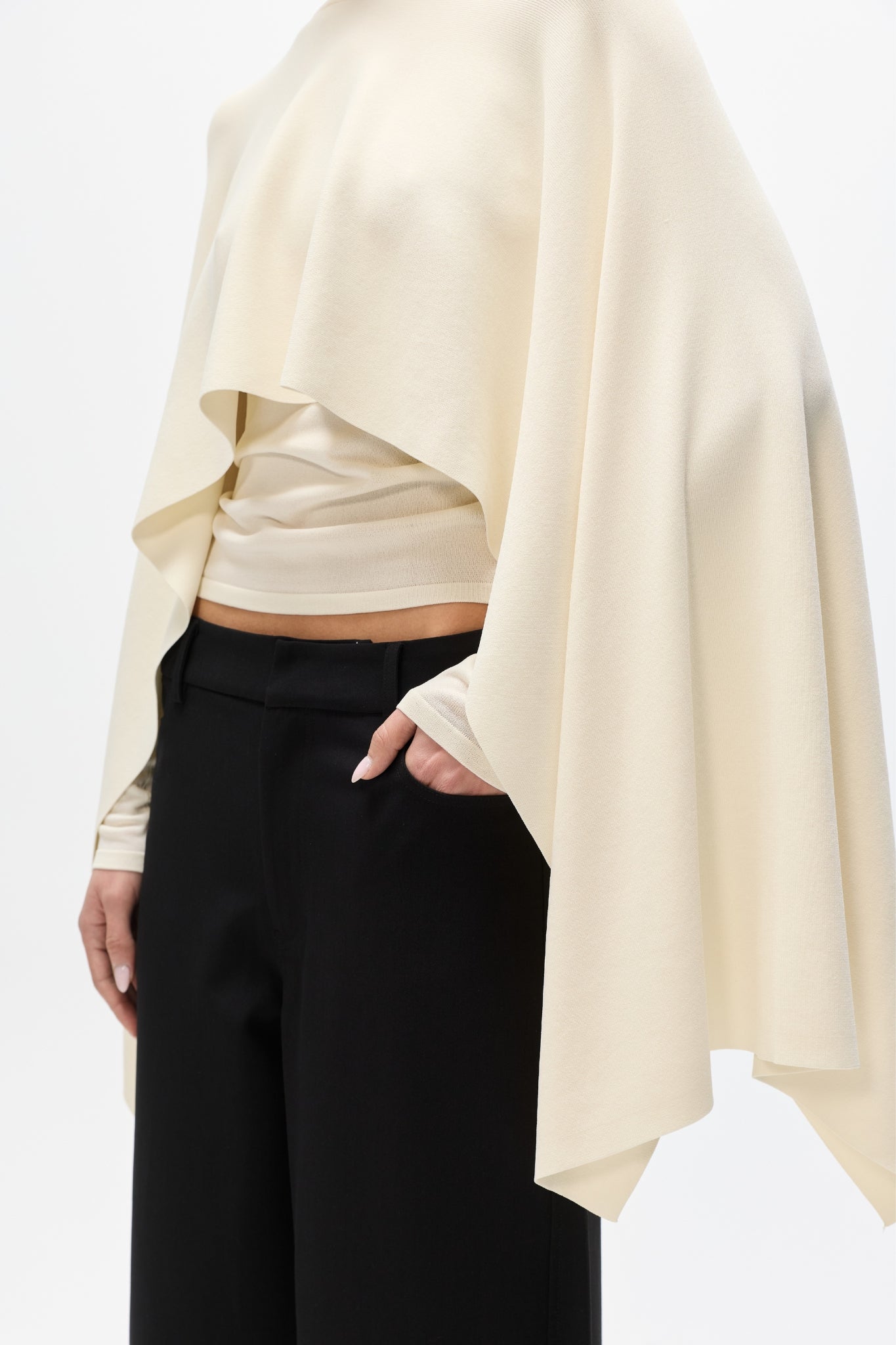 SORELLA PONCHO - IVORY