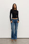 STEVIE TOP - BLACK