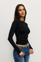 STEVIE TOP - BLACK