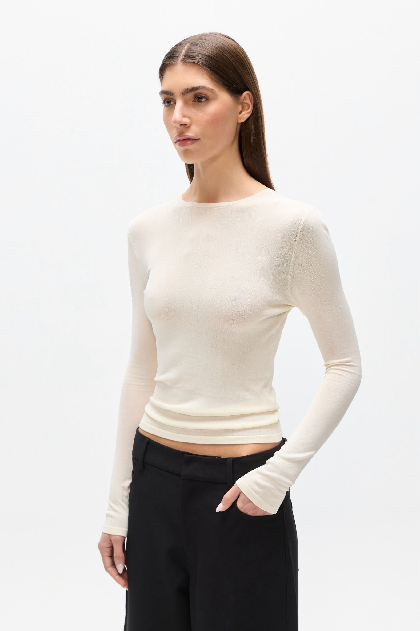 STEVIE TOP - IVORY