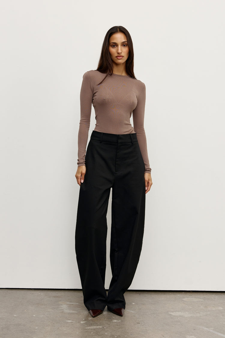 STEVIE TOP - MOUSE GREY