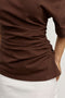 SUKI TOP - CHOCOLATE