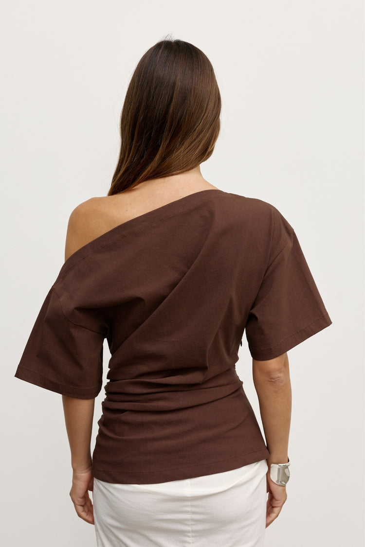 SUKI TOP - CHOCOLATE