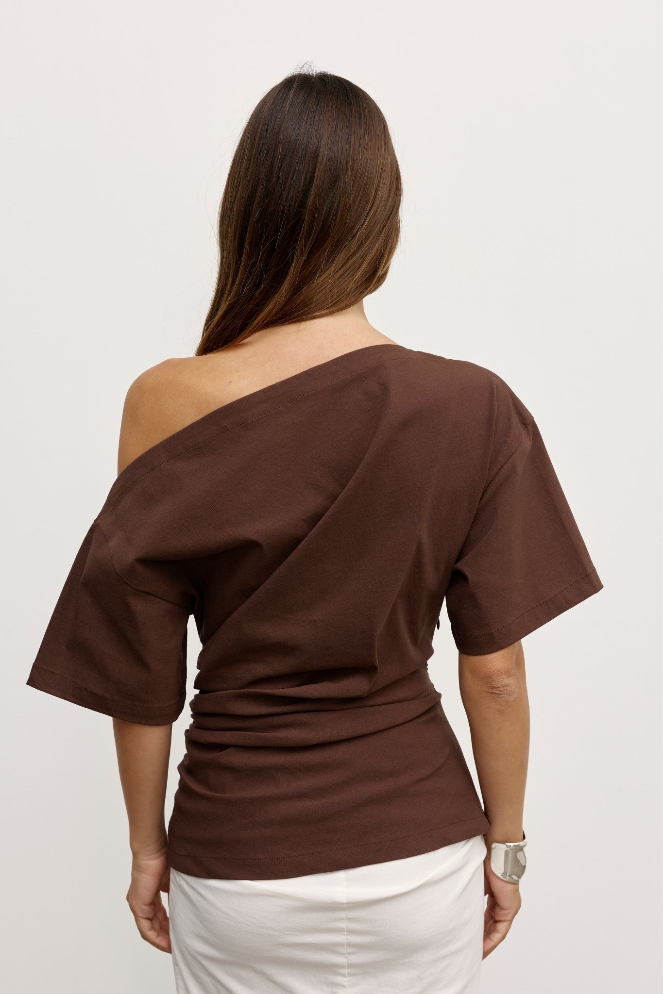 SUKI TOP - CHOCOLATE