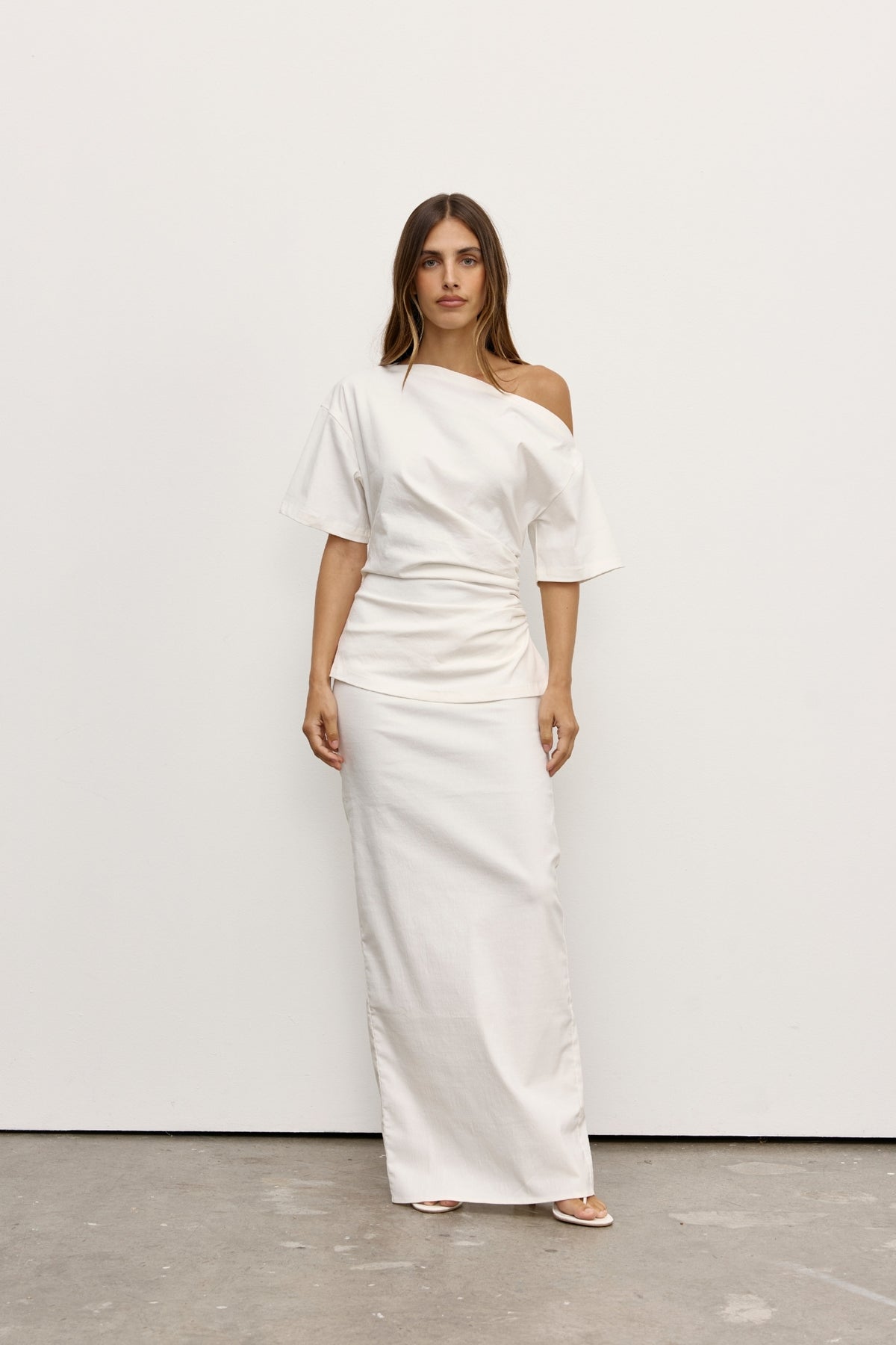 SUKI TOP - WHITE