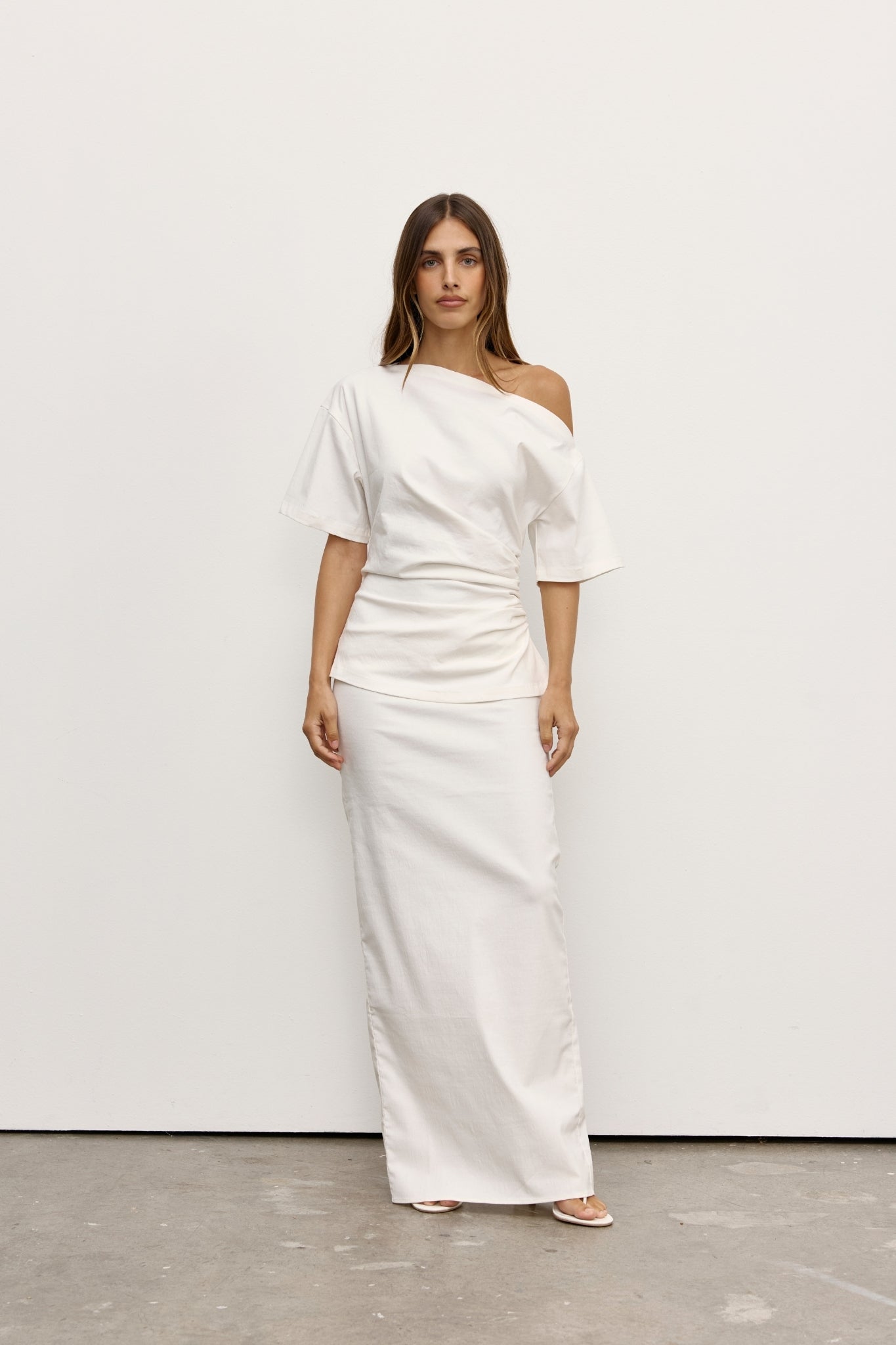 SUKI TOP - WHITE