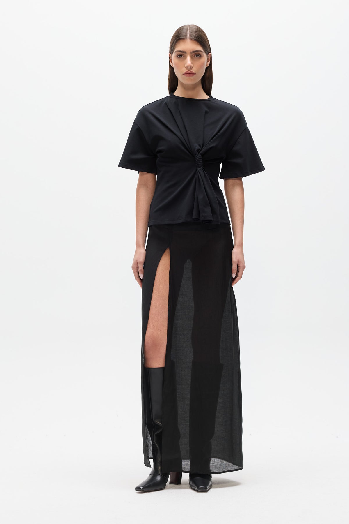 SONI TOP - BLACK